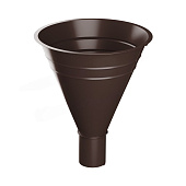 Воронка водосборная D100/300 (ПЛД-02-8017 Коричневый шоколад-0.5)  (фото)