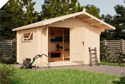 Хозблок 10 (Комфорт) - брус 44 мм (фото)