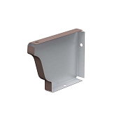 Заглушка желоба  левая (ПЭ-01-8017-0,5) кор (фото)