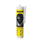 Герметик силиконовый Vetonit Comfort Sil антрацит 08 (280 мл) (фото)