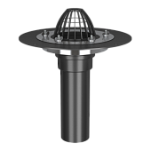Воронка кровельная без обогрева TERMOCLIP ВФ Ø110х1000 мм (фото)