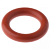 Уплотнительное кольцо O-RING (P18) SILICON (красное)
