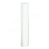 Труба водосточная D150*1000 белый 9003 (фото)