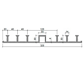 Гидрошпонка ПВХ Аквастоп ДО-320/30-6/30 (фото)