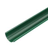 Желоб водосточный D125х3000 (ПЛД-02-6005 Зеленый мох-0.5) (фото)