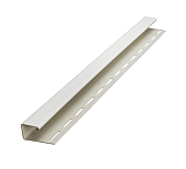  J-профиль Nordside для фасадной панели Северный камень (Белый) (фото)