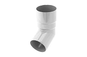 Колено 110мм белый (фото)