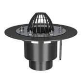 Воронка кровельная с обогревом TERMOCLIP ВФО Ø110х1000 мм (фото)